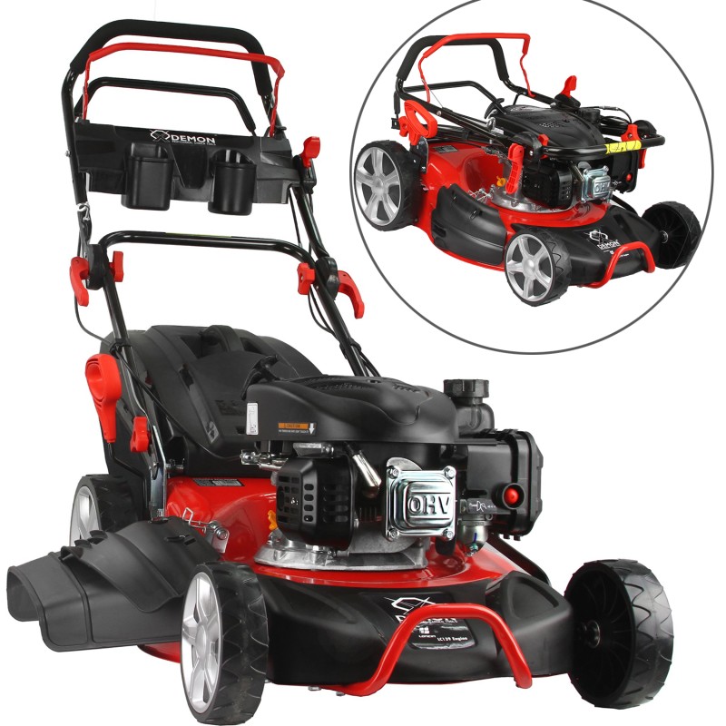 Tosaerba rasaerba a scoppio Benzina 4 Tempi 6CV 139cc LONCIN semovente trazionato area taglio da 48cm